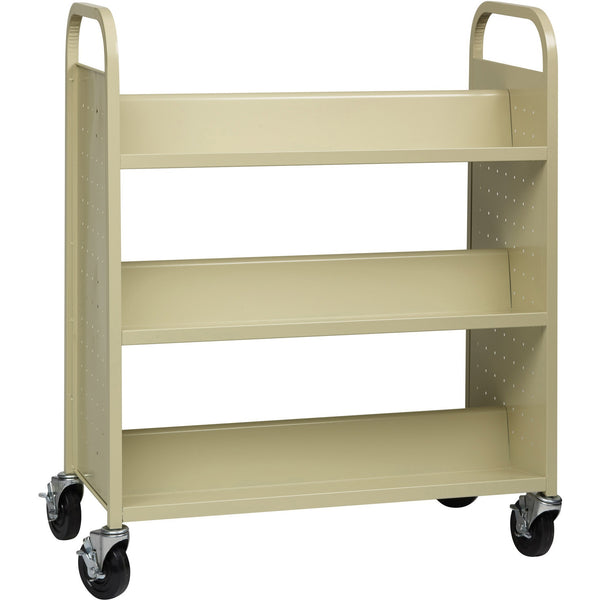 Double-Sided Book Cart