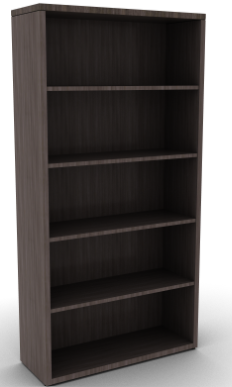 10500 6' Bookcase (5-Shelf)