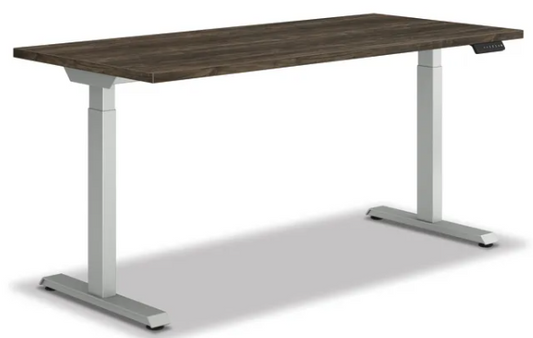 COZE 48"W x 24"D Top with Coordinate Height Adjustable Base and Top