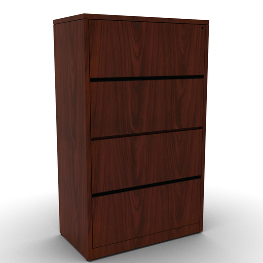 10500 4-Drawer Lateral File 36′′W x 20′′D x 59 1 ∕8′′H