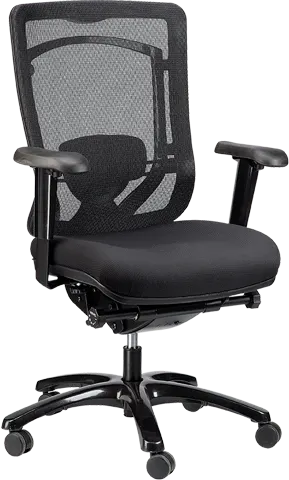 MONTEREY Mesh Back Fabric Seat Chair