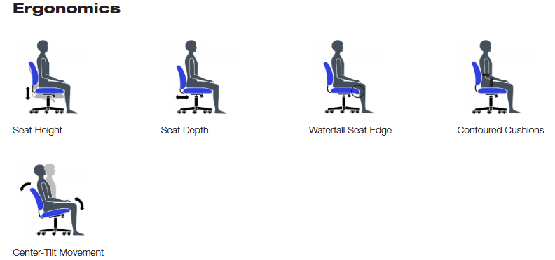Offices to Go OTG11650 Armless Task Chair