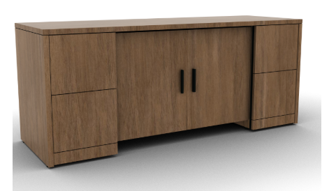 10500 Credenza with Doors