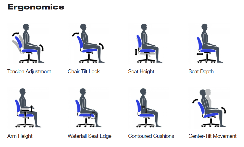 Offices to Go OTG11692 Mesh Back Tilter Chair