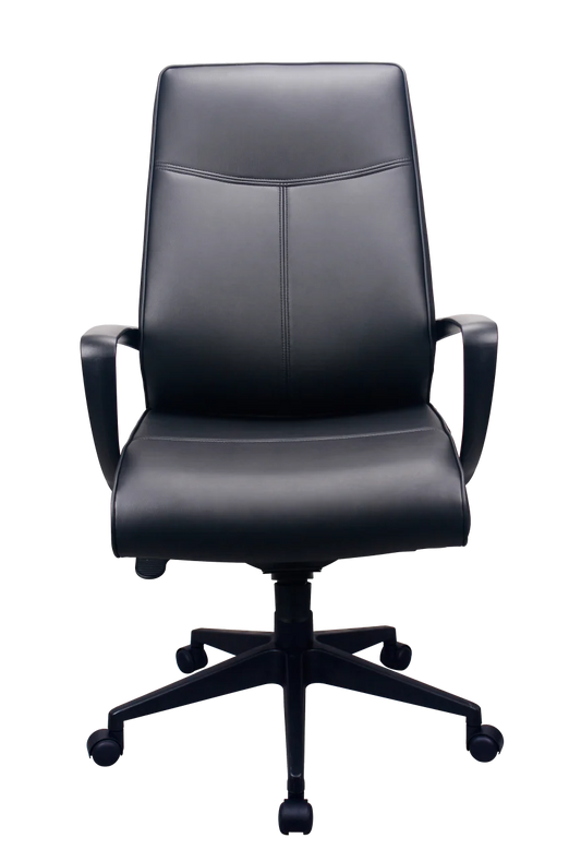 TP300 Tempur Pedic High Back Leather Chair