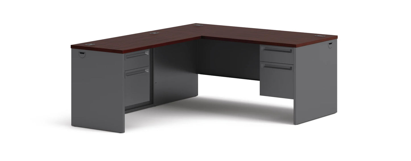 HON 38000 SERIES Metal L-Shape Desk
