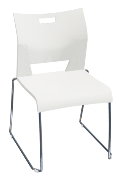 GLOBAL Duet Break/Stack Chair (Stocked colors)