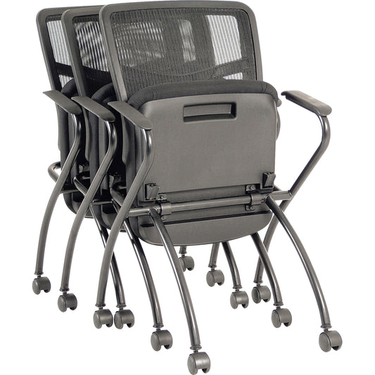 Mesh Back Fabric Seat Nesting/Training Chair (Two Per Carton)