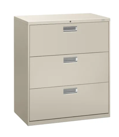 Hon Brigade 36"W 3-Drawer Lateral File