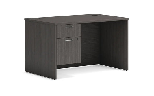 MOD Desk Shell with Hanging Box/File Pedestal (48"W x 30"D)