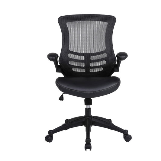 SERENE 2.0 Bonded Leather Flip Arm Task Chair