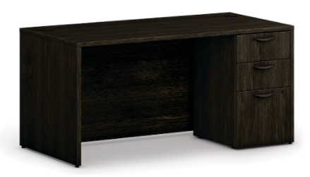 MOD Desk with Box/Box/File Pedestal 60"W x 30"D x 29"H