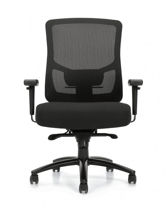 OTG10703B Mesh Back Heavy Duty Synchro Tilter Chair