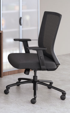 CADE Executive Mesh Back Chair with Black Frame