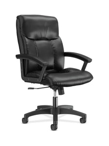 HON High-Back Executive Chair | Center-Tilt | Fixed Arms