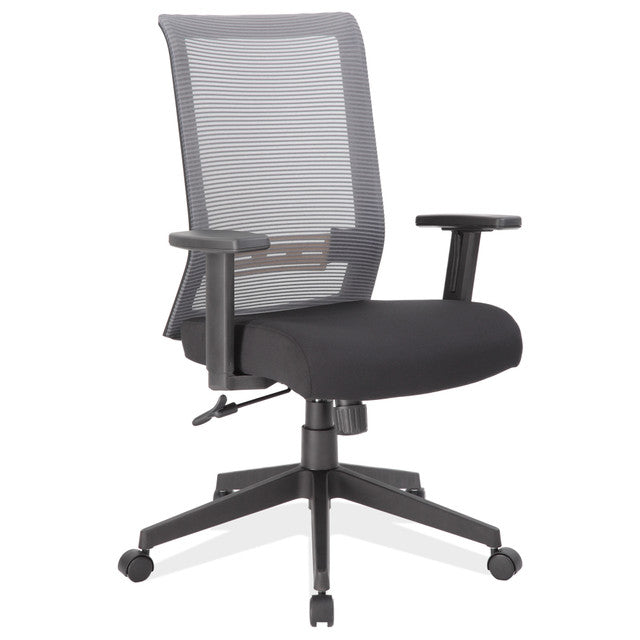Interchangeable Collection | Mesh High Back Task Chair with Black Base
