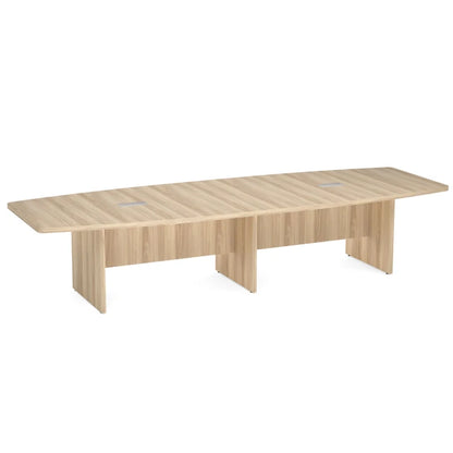 OS238 12' Boat Shape Conference Table