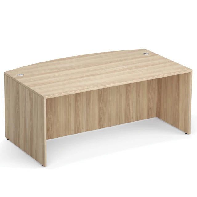 OS189  71"W Bowfront Desk Shell
