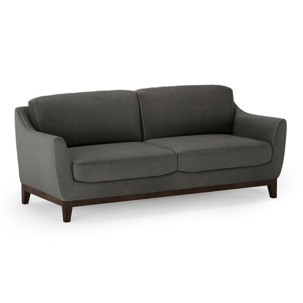 HARPER Sofa with Mocha Wood Legs