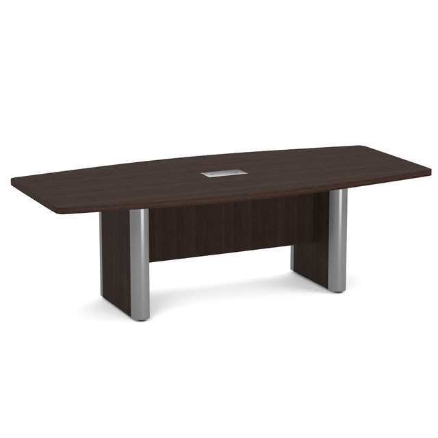 OS Boat-Shaped Conference Table with Elliptical Base