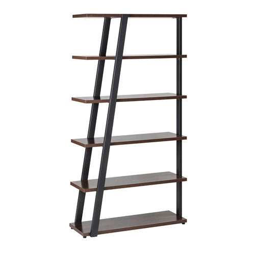 MIRELLA 5-Shelf Bookcase