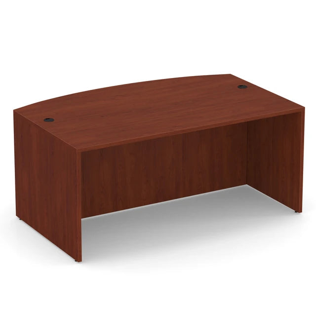 OS189  71"W Bowfront Desk Shell