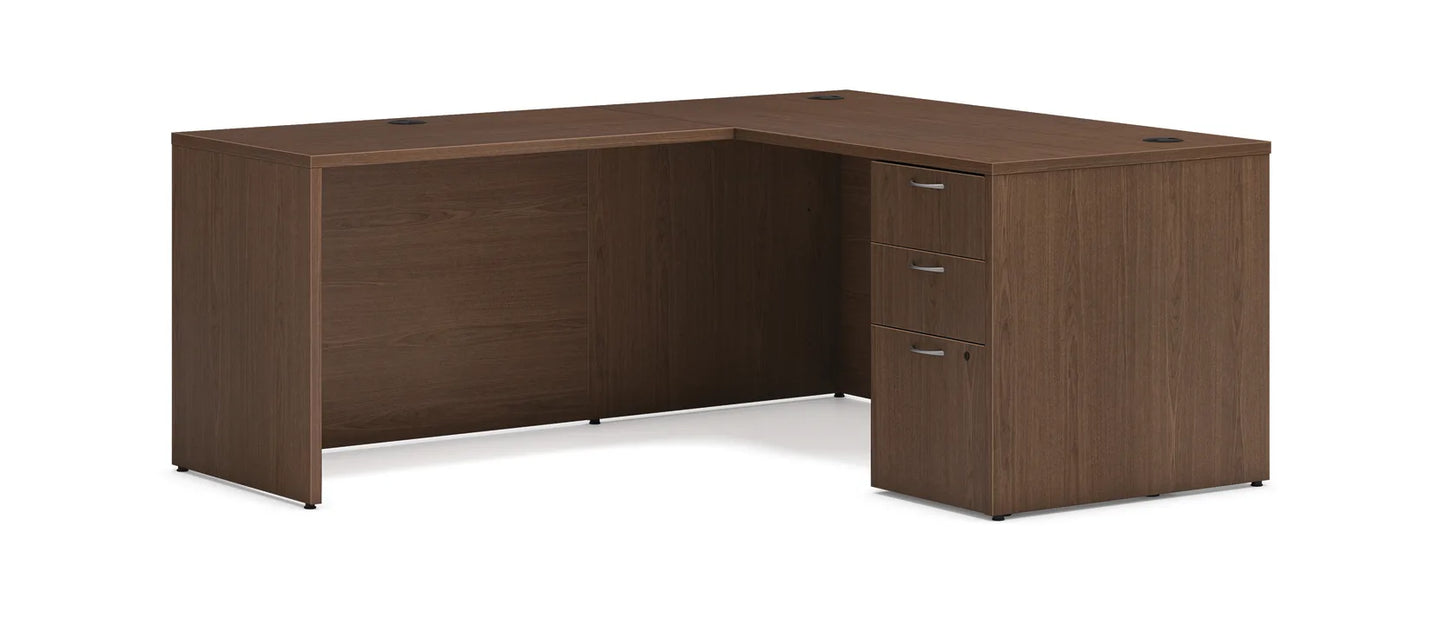 MOD 60"W x 72"D L-Desk with Single Pedestal