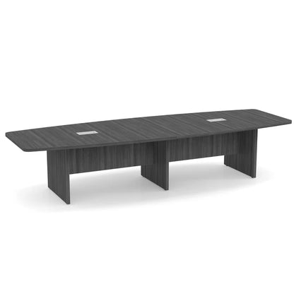 OS238 12' Boat Shape Conference Table