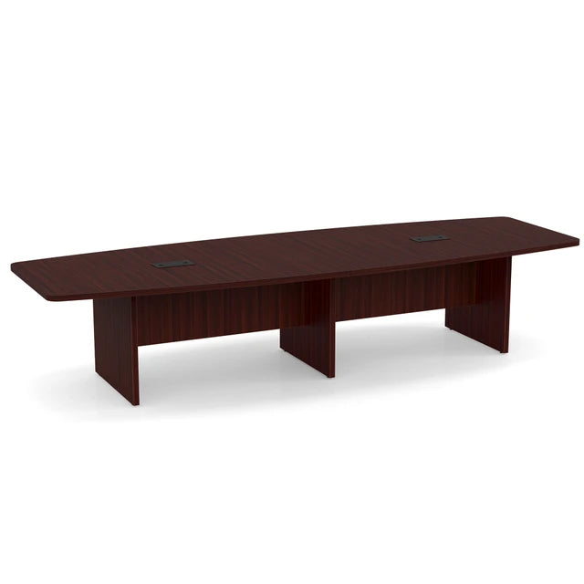 OS238 12' Boat Shape Conference Table