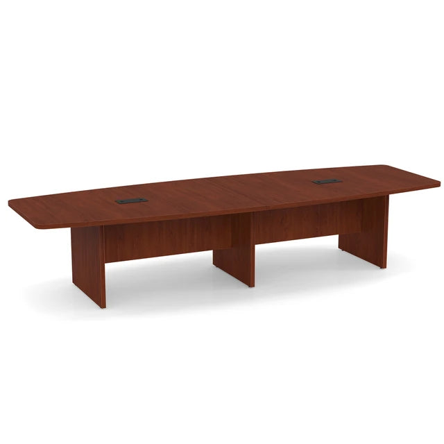 OS238 12' Boat Shape Conference Table