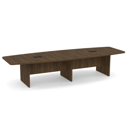 OS238 12' Boat Shape Conference Table