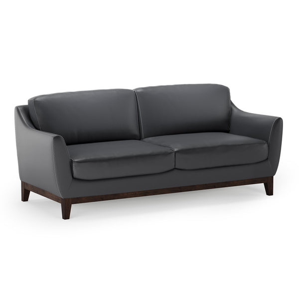 HARPER Sofa with Mocha Wood Legs