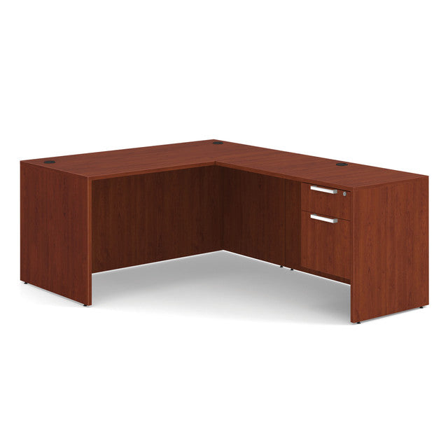 SGLHLOS103 Single Hanging Box/File Pedestal Desk 60"W x 77"D