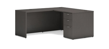 MOD 60"W x 66"D L-Desk with Single Pedestal