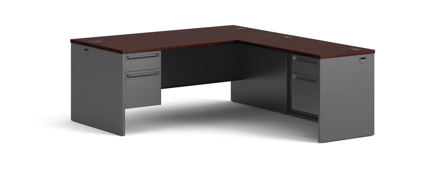 HON 38000 SERIES Metal L-Shape Desk