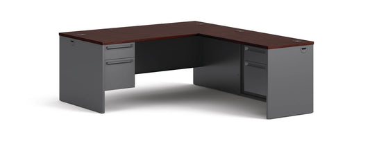 HON 38000 SERIES Metal L-Shape Desk