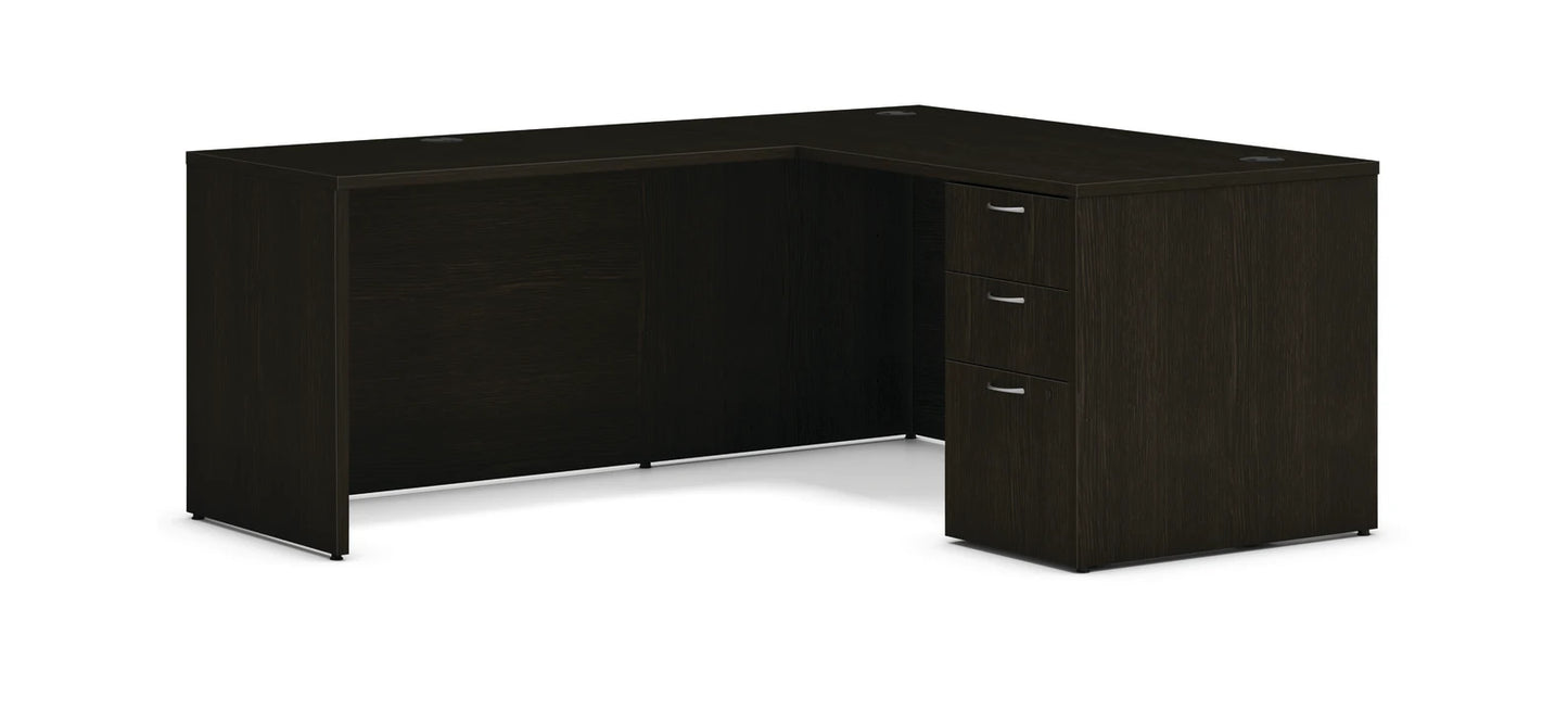 MOD 60"W x 72"D L-Desk with Single Pedestal