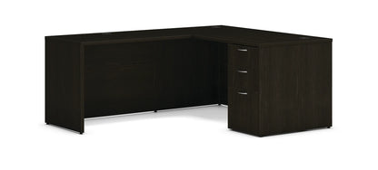 MOD 60"W x 72"D L-Desk with Single Pedestal