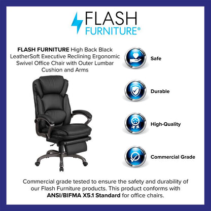 Martin High Back Executive Reclining Ergonomic Swivel Office Chair