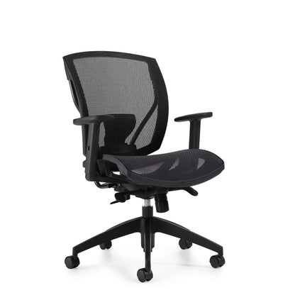 Offices to Go OTG2821 Mesh Seat and Back Synchro-Tilter Chair