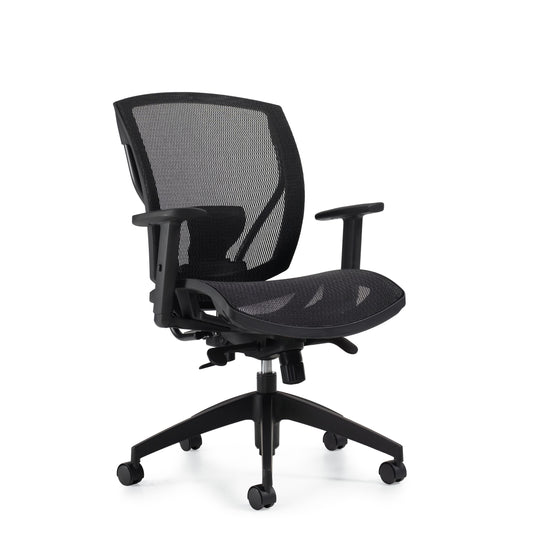Offices to Go OTG2821 Mesh Seat and Back Synchro-Tilter Chair