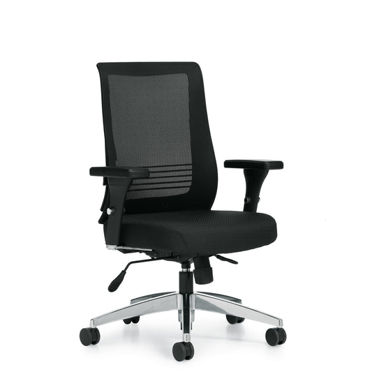 Offices to Go OTG11325 Mesh Back Synchro-Tilter Chair