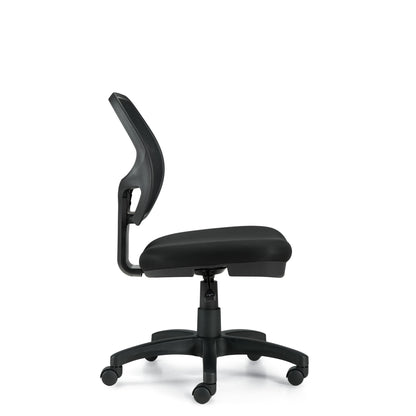 Offices to Go 11642B Mesh Back Task - Armless Chair