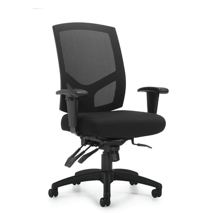 Offices to Go OTG11769 Mesh Back Multi-Function Chair with Arms