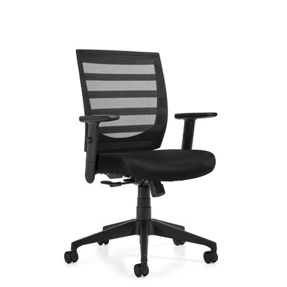 Offices to Go OTG11921B Mid Back Mesh Back Tilter