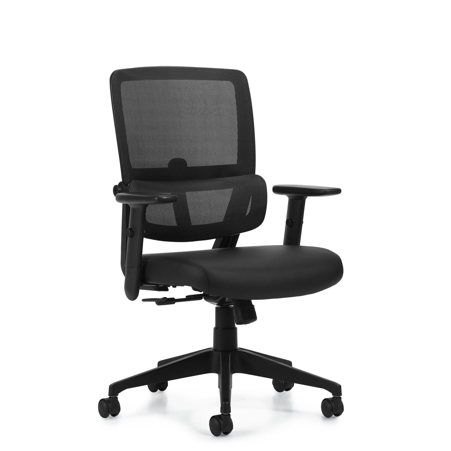 Offices to Go OTG12110B Mesh Back LuxPlus Tilter Chair