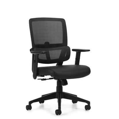 Offices to Go OTG12110B Mesh Back LuxPlus Tilter Chair