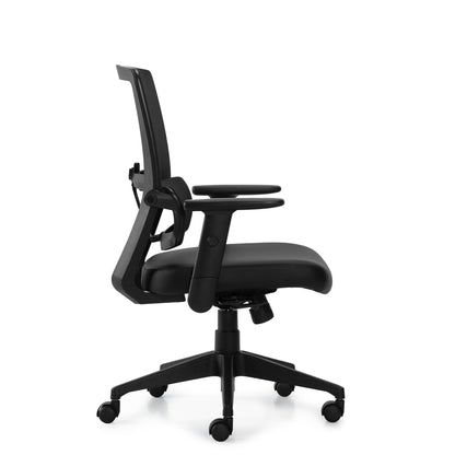 Offices to Go OTG12110B Mesh Back LuxPlus Tilter Chair
