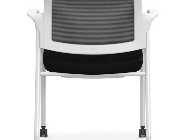 IGNITION Multi-purpose Chair, Mesh Back, White Frame