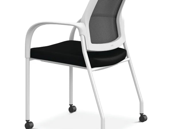 IGNITION Multi-purpose Chair, Mesh Back, White Frame